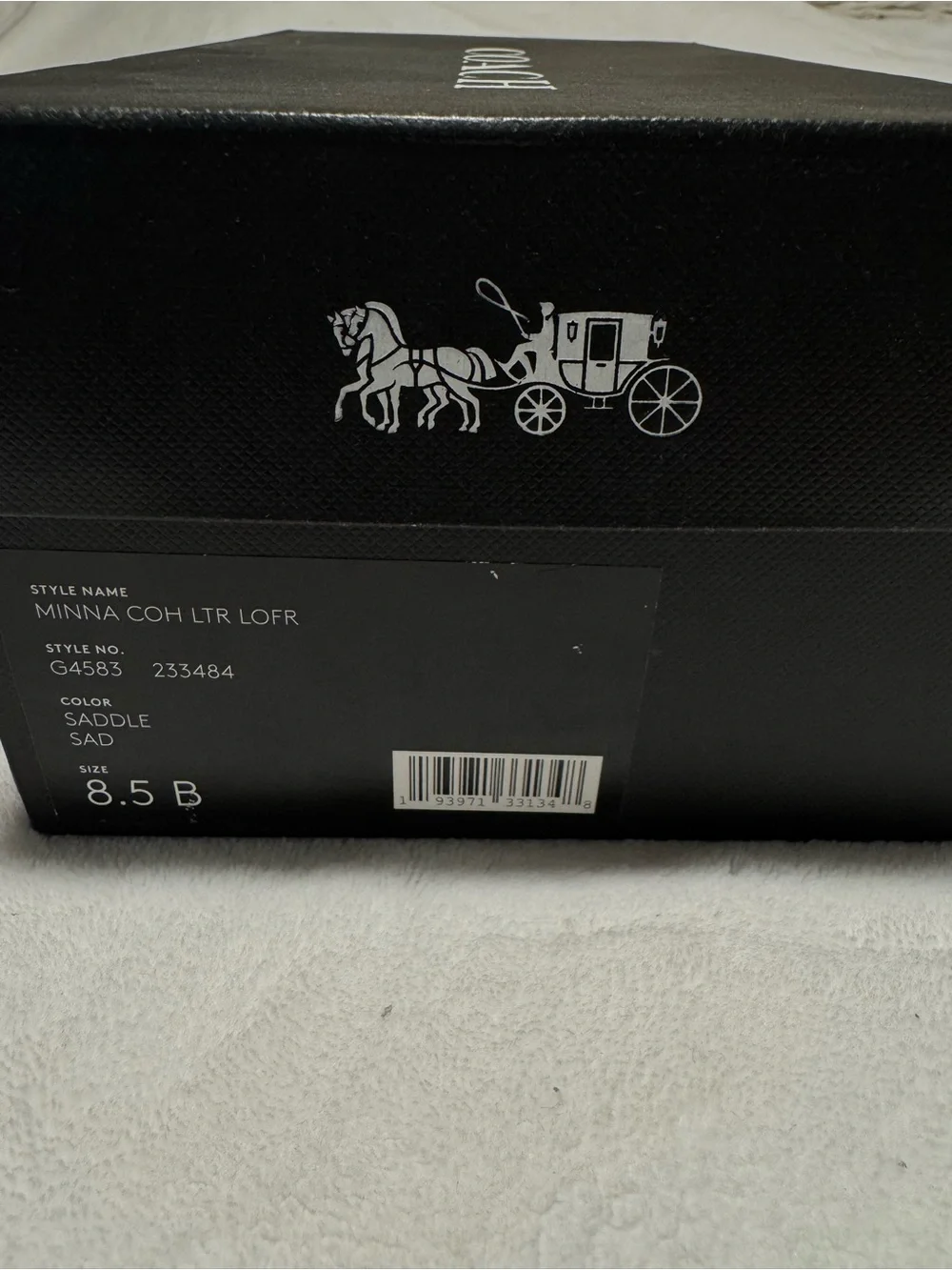 COACH Tan Leather Loafers - Picture 3 of 3